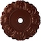 Ekena Millwork Angel Ceiling Medallion (Canopies up to 15 3/4"), 32 1/4"OD x 3 5/8"ID x 1 1/8"P, Antique Copper CM32ANACS - alternate 1